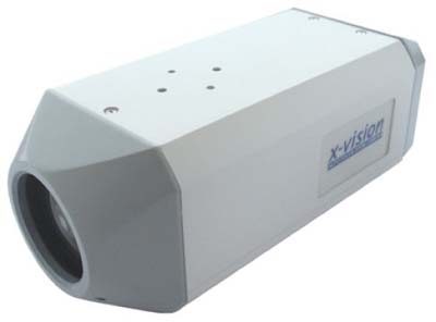 Kennzeichenkamera, mit 550 TVL, 1/4* Super-HAD-CCD Sensor von Sony®, mit 27-fachen Zoom, Autofokus und Mikrofon