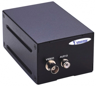 Video Server mit RS485-Anschlu zur Verbindung mit kompatiblen PTZ-Kameras und Speed-Dome, ermglicht Fernsteuerung der