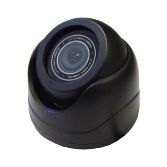Einsteiger Domekamera mit 420 TVL, 1/4" CCD Sensor von Panasonic®, 3.6mm 60° Fixfokusobjektiv