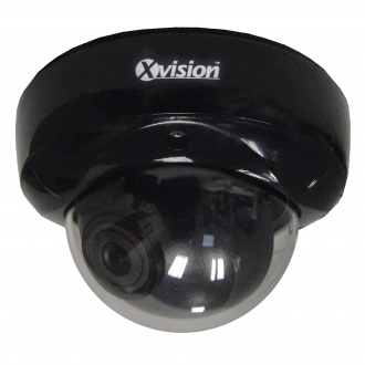 Standard Domekamera mit 480 TVL 1/3" Super HAD CCD Sensor von Sony®, 3.6mm 78° Fixfokusobjektiv, wetterbeständig, mit Vandalismusschutz