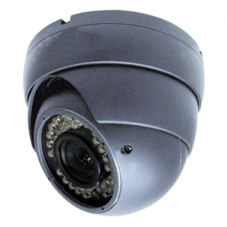 Standard Vario-Focus 30m IR-Nachtsichtkamera mit 480/540 TVL, 1/3" Super-HAD-CCD Sensor von Sony®, 30 Meter Nachtsichtfähigkeit, Vario Objektiv(30-64°), wetterbeständig, mit Halterung