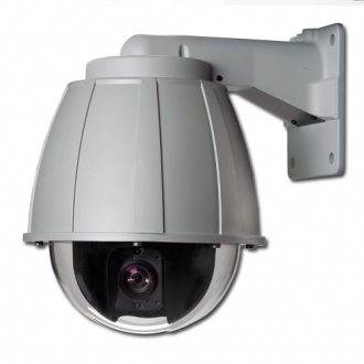 Professional Wired Internal/External Pan/Tilt, Day/Night Speed Dome Camera & Video Server package