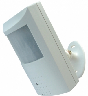 Als Alarmsensor getarnte Hitec Hybrid-IP-Kamera (inkl. Videoserver)